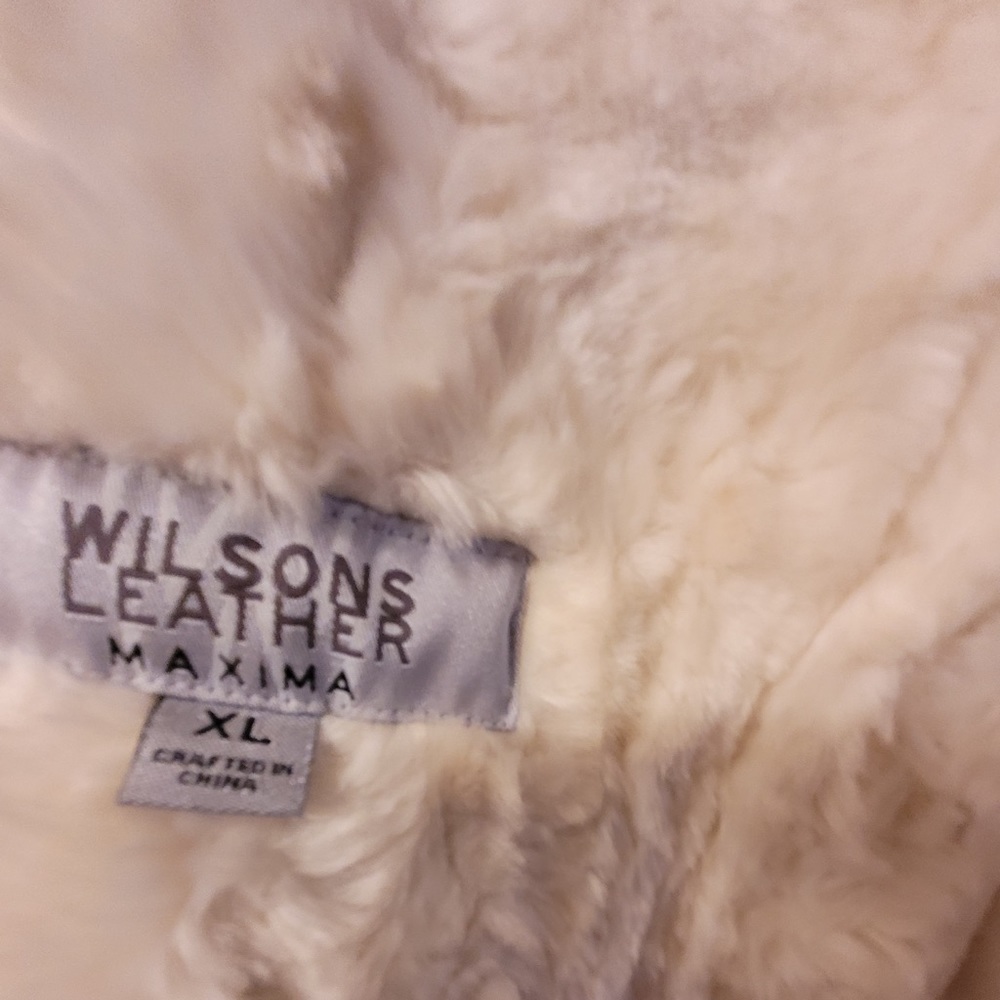 Women’s XL Wilson Leather Camel color jacket